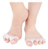 2pcs Silicona Gel Toe Corrector Ortesis Plancha Separador Do 2