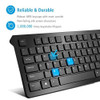 Teclado Victsing Con Cable, Teclado De Computadora Con 104 T 1