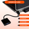 Conversor Netbook Hdmi A Pantalla Vga Conversor En Full Hd 4