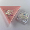 Glitter Forma Irregular  Deco Uñas X 6 4