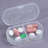 Case Pílulas Suplementos 2 Compartimentos Transparente 1