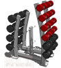Planos Dibujos De Gimnasio Gym Mancuernero Vertical 10 Pares 2