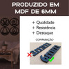 Conjunto Quadros Circulares 4 Elementos Em Mdf 6mm Vazado 4