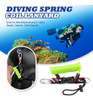 ~? Ovovfany Cordón De Buceo, Cordón Enrollado De Resorte De 1
