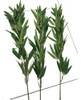 12 Haste Bambu Da Sorte Artificial Grande Arranjo Verde 2