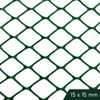 Cerramiento Malla Tejido Plastica Verde Rombo X 5 Mts 1