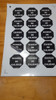80 Stickers Personalizados 4,5cm Diámetro. 5