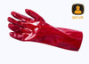 Guante Pvc Rojo - 45 Cms 1