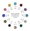 Joyas De Diamantes De Imitacion Pendientes De Bola De Crista 2