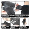 Guante Para Pool Izquierda Lion Helper Talle M - Negro 3