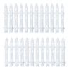Decorações De Natal Cerca De Árvore De Natal White Fence Pla 1