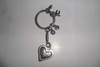 Llavero Taverniti Life Plateado Corazon Dije Dijes 0