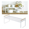 Estante Organizador Rack Repisas Blanco Cocina 2