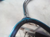 Juego Espejos Chopper Azul Custom 10mm 5