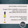 Vinagre De Sidra De Manzana Orgánico 5 X 250 Ml Con La Madre 2