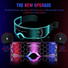 Lentes Led Futuristic Rave Fiestas Electronica 4 Modelos Fg 4 Lentes Led Futuristic Rave Fiestas Electronica 4 Modelos Fg 4