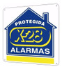 Cartel Disuasivo Seguridad Propiedad Protegida Alarma X-28 0