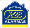 Cartel Disuasivo Seguridad Propiedad Protegida Alarma X-28 6