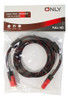 Cable Hdmi Reforzado Mallado 1.5mt Only 2