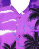 Vho Funky Camisa Hawaiana Hombres Shortleeve Frontpocket Bea 2