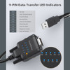 Drivergenius Usb232a-e, Usb Tipo A A Rs232 (db9) Convertidor 4