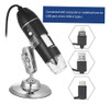 Microscópio Digital Zoom Usb 1600x Otg Com Lupa De 8 Leds 1