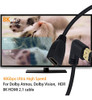 Poyiccot Cable De Extensin Hdmi 8k, Adaptador De Cable Hdmi 1
