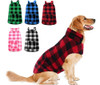 Casaco Xadrez De Inverno Asenku Para Cães, Jaqueta De Lã Par 0 Casaco Xadrez De Inverno Asenku Para Cães, Jaqueta De Lã Par 0