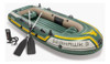 Bote Inflable Intex Seahawk 3 -remos Inflador Capacidad 360k 0