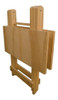 Mesa De Madera De Pino Plegable. Que Sal! 2