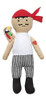Sonajero Pirata De Loro Mud Pie, Multicolor, 7.50  X 2 0