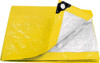 Lona Polietileno Amarillo Ojales 3x4mt Pretul Toldo Camping 0