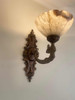 Aplique En Bronce Y Alabastro Figura Mitologica 2