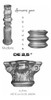 Accesorios Columna Colonial Mediana  2,5 Pérgolas 70cm 2