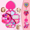 Kit De Maquiagem Mebtmel Heart Shape Para Crianças, Real, Nã 1