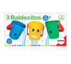 Juguete 3 Baldecitos Para El Baño Bebe Antex 6