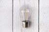 18 Mts Guirnalda Luces Led Transparente 1w Retro Calida 3