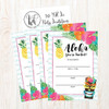 50 Hawaiian Luau Verano Swim Pool Party Invitaciones Para Ni 3