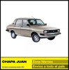 Juego Kit Pisos Traseros Renault 12 / Dacia (x2) 1