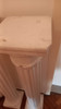 Columna Dorica 100cm Cemento Pintada De Blanco 2