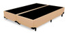 Base Cama Box King Bipartido Corino Bege - 193x203x39 0