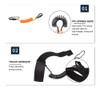 Unidade Leash Canoa Havaiana Prancha Sup Surf Body Board 4 Unidade Leash Canoa Havaiana Prancha Sup Surf Body Board 4