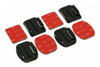 Suporte Lateral De Capacete Gopro + Kit Adesivo Curvo E Reto 3