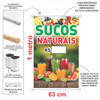 Banner Temos Sucos Naturais Frutas + Caneta 1mx63cm 1 Banner Temos Sucos Naturais Frutas + Caneta 1mx63cm 1
