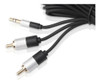 15 Pies Cable De Audio Estéreo 3,5 Mm Macho A 2 Rca Macho Ad 1
