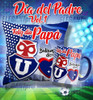 Plantillas Sublimación Padre Tazas + Cojines Fútbol Chileno 4