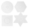 Peg Board, Placa Quadrada De 5 Mm, 4 Peças 0