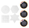 Peg Board, Placa Quadrada De 5 Mm, 4 Peças 7