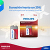 Batería 9v Alcalina Power Philips Pila Blister X 1 Unidad 3