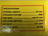Lijadora Lineal Banda Neumatica C/ Prensa Lija 41cmx7cm L20 3